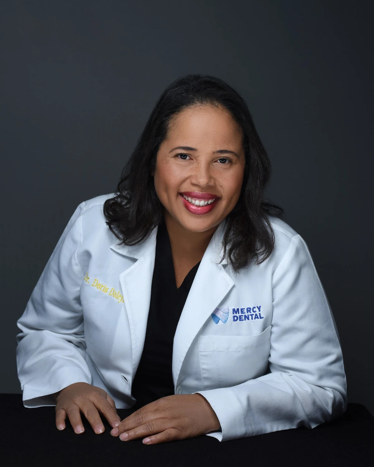 Dr. Doris Doleyres, dentist at Mercy Dental
